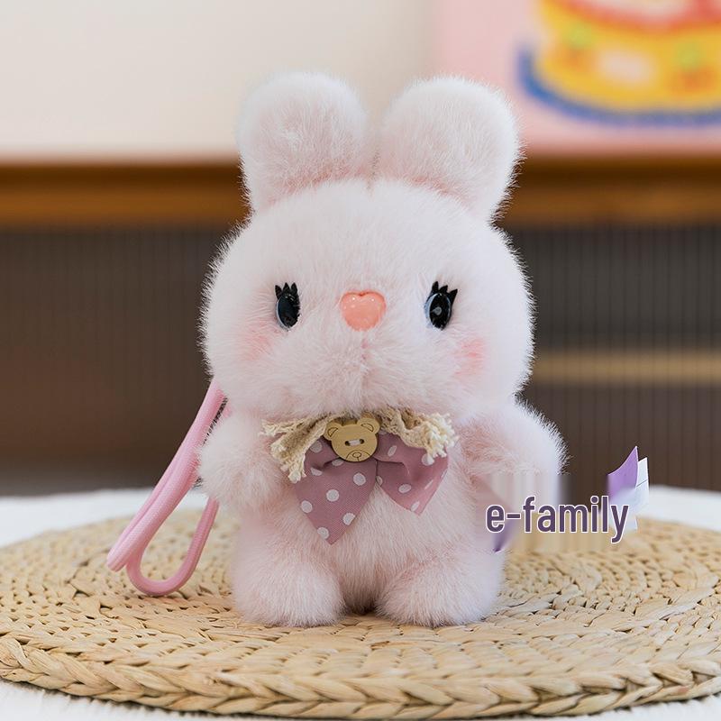 Niedlicher Cartoon Tier Plüsch Schlüsselanhänger - Tischbegleiter Serie