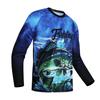 Men's Long Sleeve T-shirt 3d Fishing Print Graphic T Shirts Men Women Fashion Tops Tees Men's Clothing Outdoors Sportwear Tops