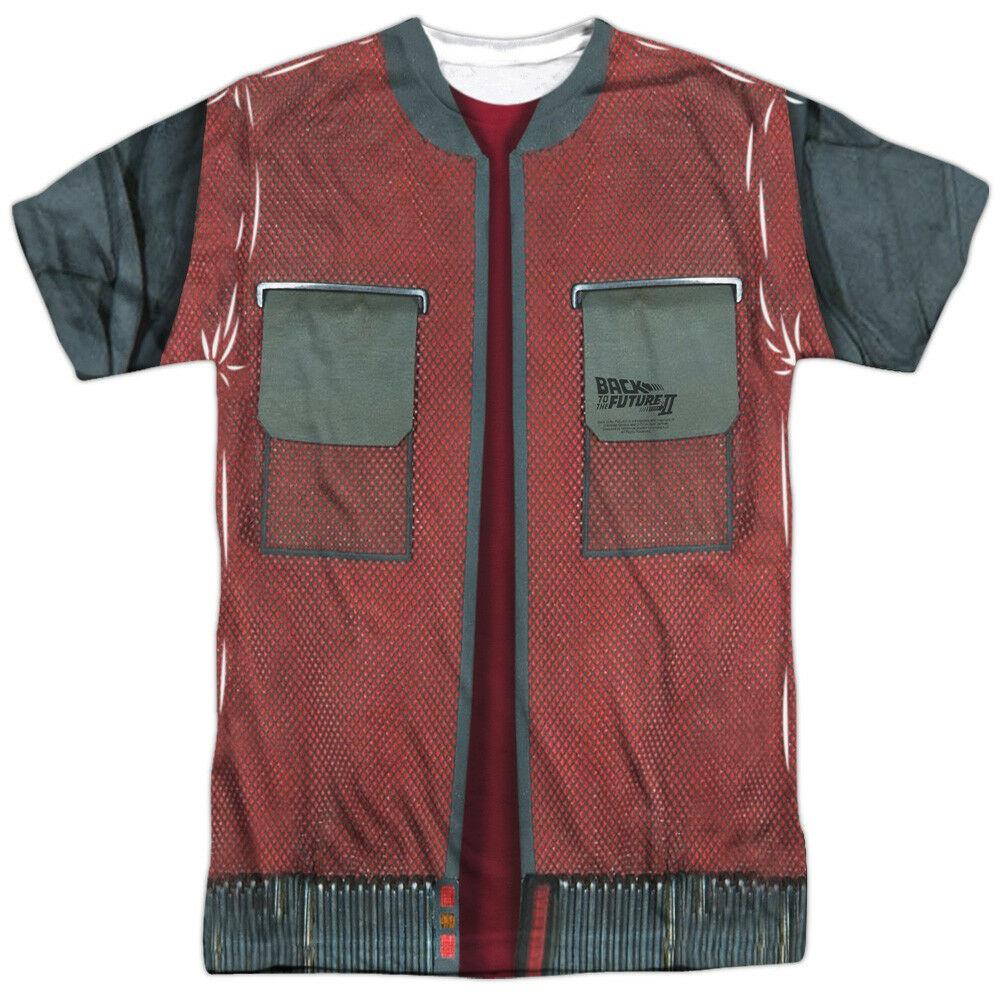 

Назад в будущее Ii 80 Syfy Marty S Future Jacket Футболка унисекс с двусторонним принтом для взрослых