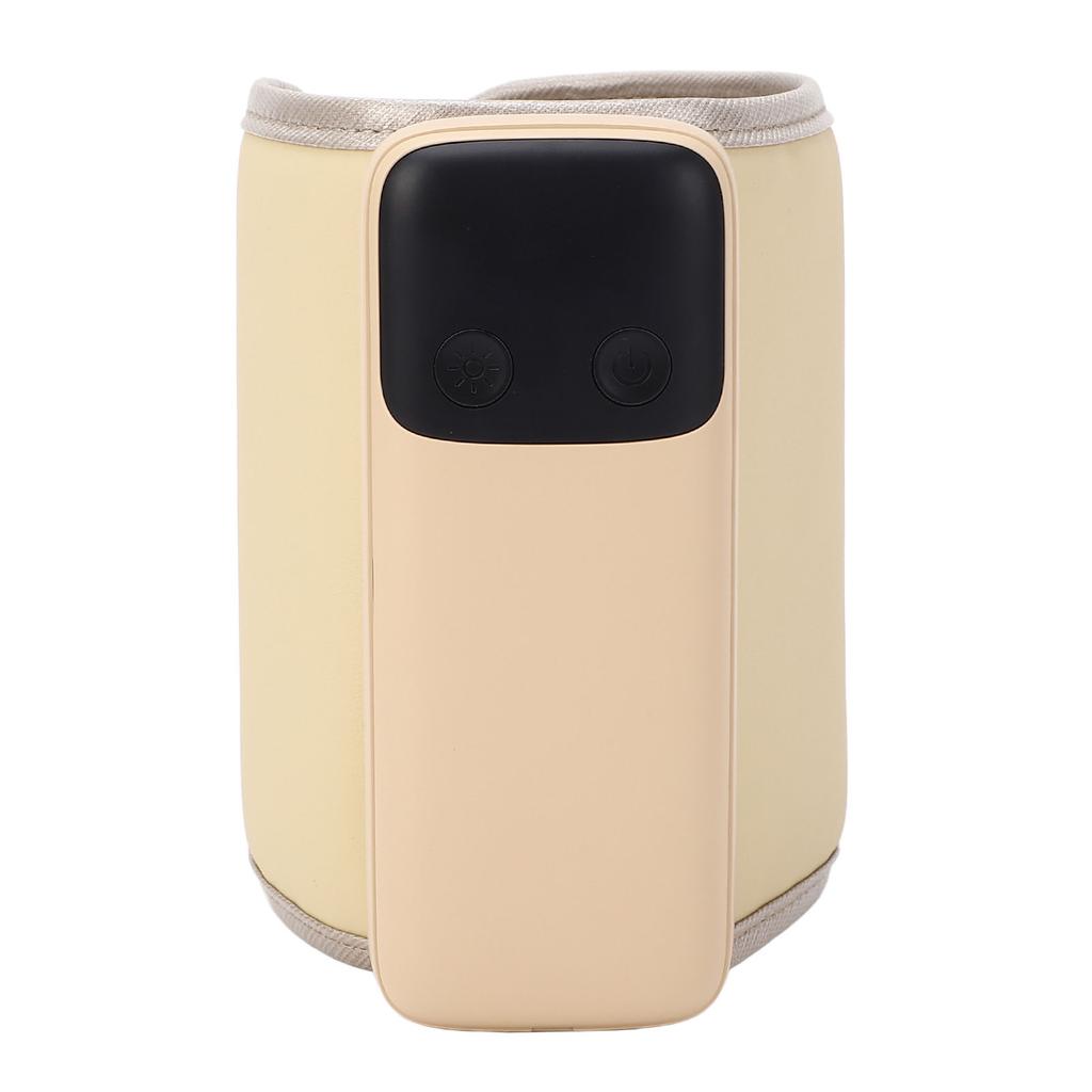Baby Bottle Warmer Rapid Heating 48H Long Lasting 6000mAh PU Leather Portable Night Light Multipurpo