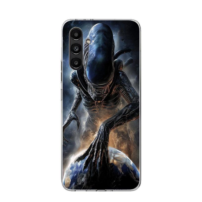 Cool A-Alien X-Xenomorph Phone Case For Samsung Galaxy A16 A14 A15 A13 A56 A54 A55 A53 A26 A24 A25 A23 A36 A34 A35 A33 A05S A04S