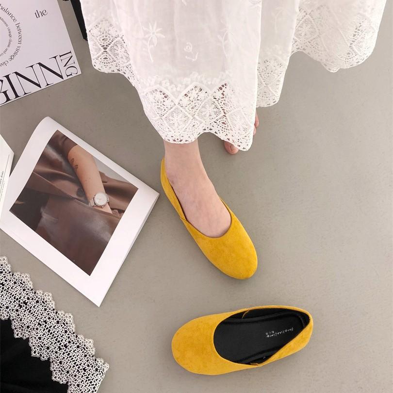 2025 spring and summer new models, minimalist hollow women's single shoes, round head shallow mouth Muller shoes