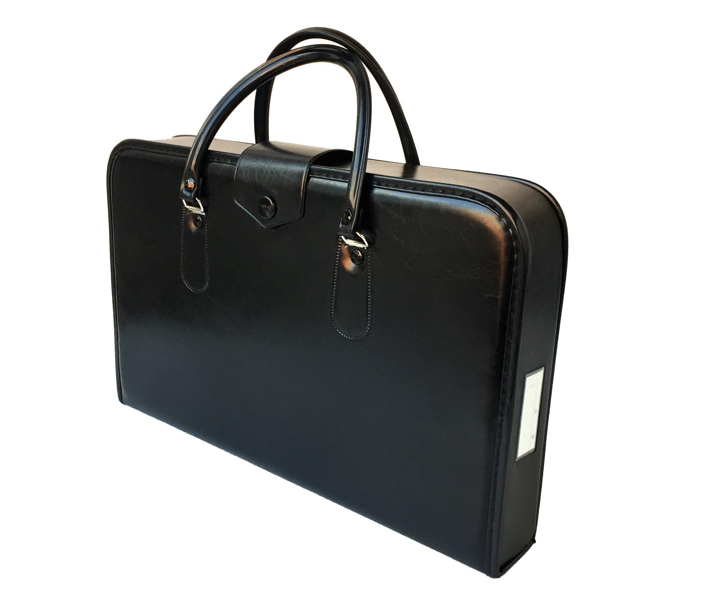 

Basic Calligraphy Set with Stone Inkstone and Calligraphy Hard Case Model [Amazon Exclusive] Paper, (Black)