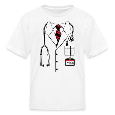 Doctor Costume Medical Stuff Nurse Halloween Costume Kid's T-Shirt