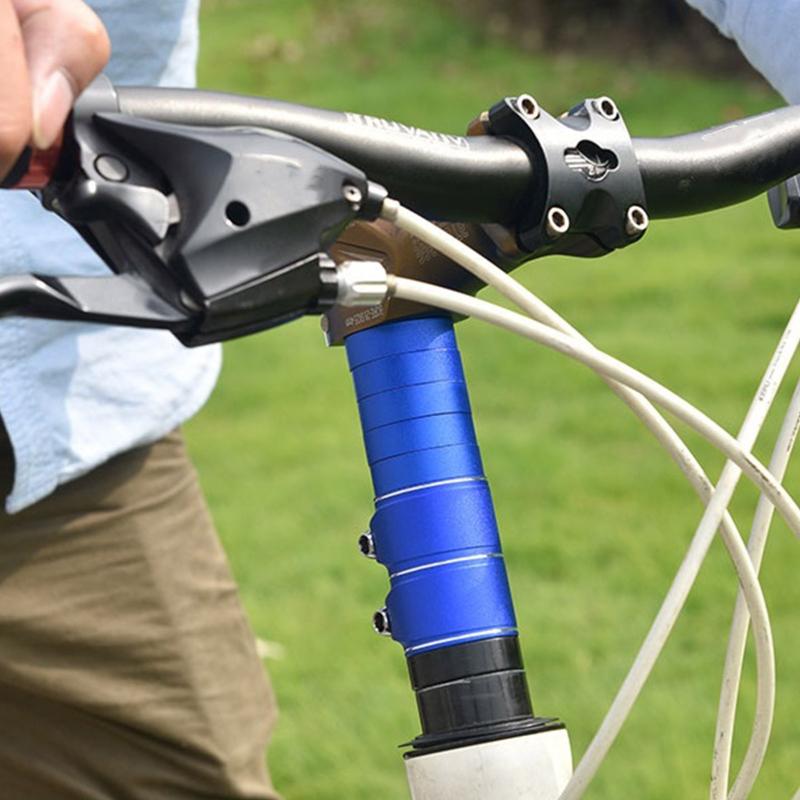 Bike Fork Stem Extender Bicycle Handlebar Riser Adaptor MTB Cycling Accessories