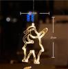 Led Christmas Window Lights Battery Powered Star Tree Light Tabl Warm White For Suction Cup Santa Claus Reindeer Gift Snowman