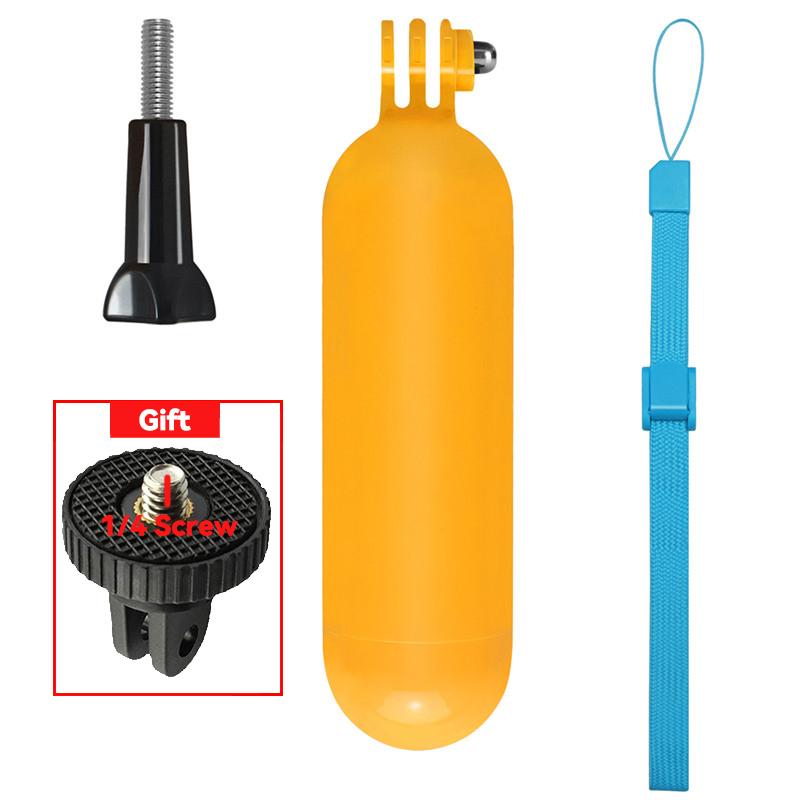 Waterproof Monopod Floating Hand Grip for Go Pro 13 12 11 10 9 8 DJI Action 6 5 4 Snorkeling Underwater Diving Selfie Pole Stick