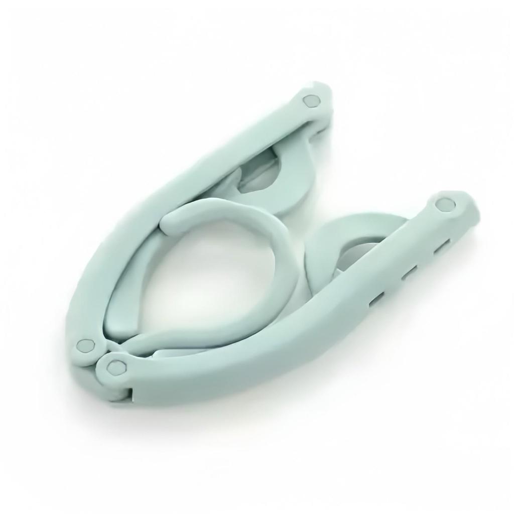 Compact Folding Clothes Hanger: Portable Drying Solution for Travel, Home, or Dorm - Perfect for Underwear and Socks