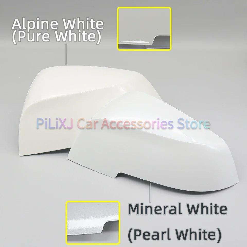 Car Rearview Mirror Cover Cap for BMW 1 3 4 Series 318 320 328 2012-2018 2 Series 2014-2018 X1 E84 2013-2016 Painted For F20 F30
