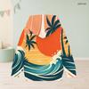Girls Long Sleeve Hooded Pullover Cartoon Avocado Printed White Casual Sweatshirt