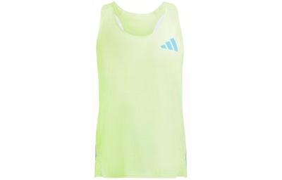 Tank Tops Men's Green Crew Neck Moderate Straight Fit IT8859