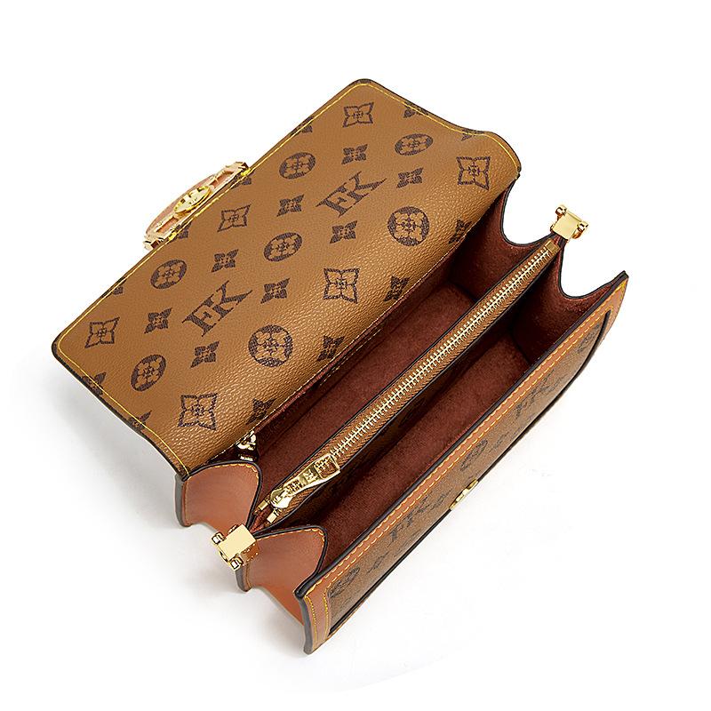 New Style Fashionable Chain Small Square Bag Portable Classic Shoulder Bag Leisure Multifunctional Diagonal Straddle Bags