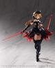 Modeling Support Goods Virtua Style 09 Sword Set A Flame Light Version Non-Scale Plastic Model Kit (Approx. 105mm)