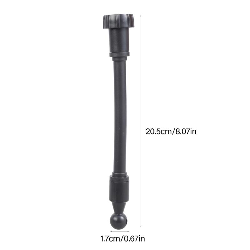 360 Rotation Extension Arm Flexible Adapters 17mm Ball Mount Adjustable Mounting for Car Vent Dashboards Phone Holder