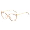 Fashion Anti Blue Light Cat Eye Glasses for Women Retro Frame Reading Computer Clear Lens Simple Female Eyeglasses