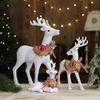 Realistic Christmas Reindeer Display Ornament Perfect For Holiday Decorations HX6C