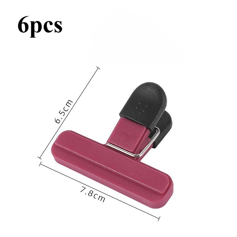 Портативные зажимы для пакетов Кухонное хранение Еда Закуски Запечатывание зажимов для пакетов Запайщик Зажим Пластиковый инструмент Кухонная организация Аксессуары 8590₽
