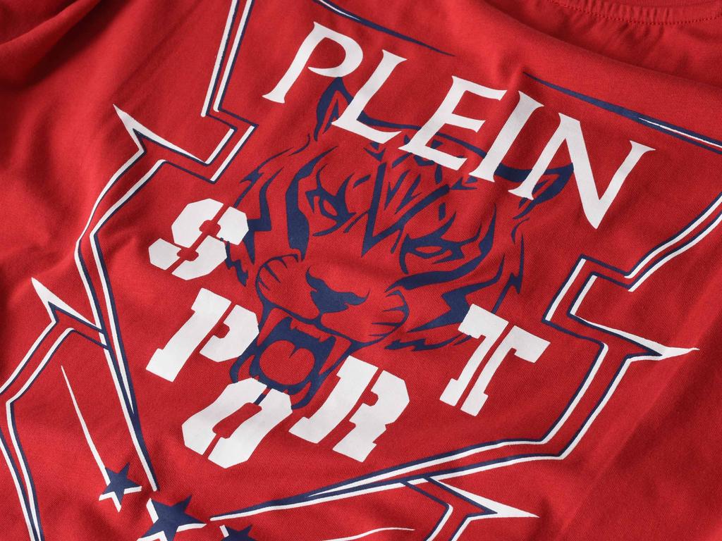 Plein Sport - Men' T-Shirt - Ps25Mts04/1314 Red/Navy
