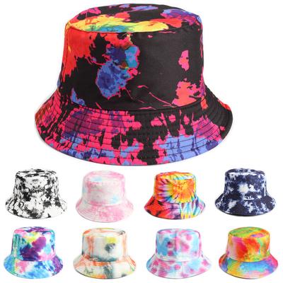Vibrant Pink Tie Dye Bucket Hat - Reversible, Lightweight, Sun Protective Fisherman Cap for Women - Perfect Chinese New Year and Valentine's Day Gift