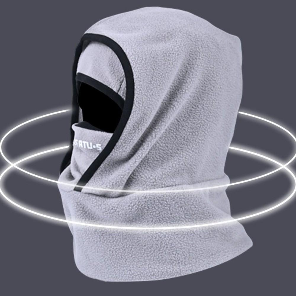 New Windproof Balaclava Hat Keep Warm Multifunctional Ear Protection Cap Cold Proof Cycling Mask Winter