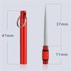 Multi-Purpose Travel Outdoor Camping Tool Portable EDC Tool Metal Toothpick Toothpick Fruit Fork