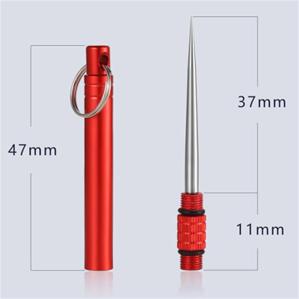 Multi-Purpose Travel Outdoor Camping Tool Portable EDC Tool Metal Toothpick Toothpick Fruit Fork