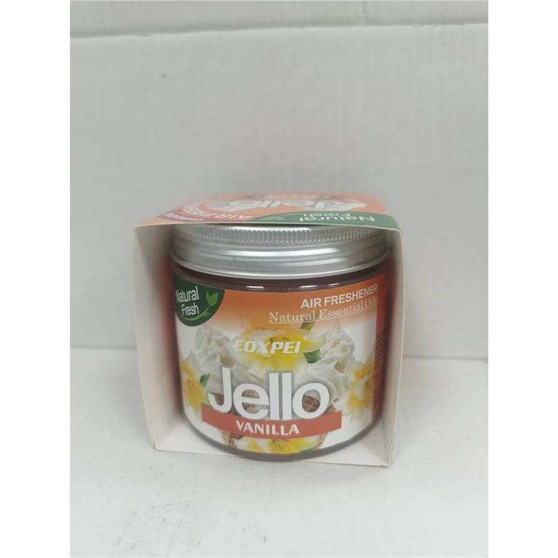 JELLO Cross Car Solid Perfume Air Freshener Ornament – Long-lasting Fragrance Deodorizer