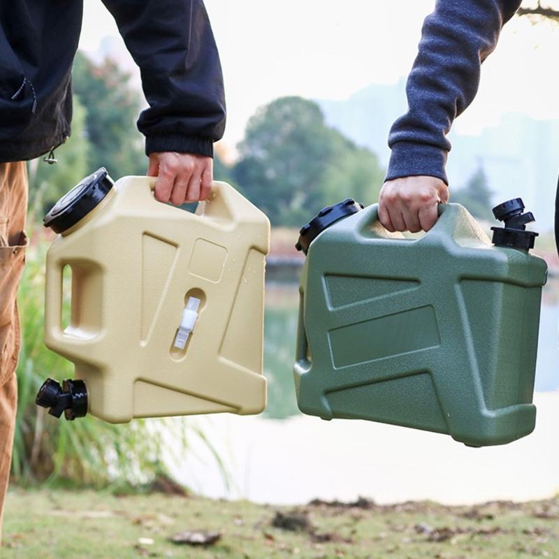 Camping Water Container, 12L Water Containers Jugs No Leakage Water Storage Water Tank Water Storage for Camping, Hiking