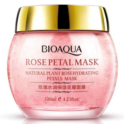 No Wash Rose Petal Sleeping Mask Cream Essence Moisturizing Night Cream Anti Aging Anti Wrinkle Nutrition Face Mask