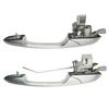 Front Door Handle Pull For Alfa 147 2001-2010 LHD Chrome Car Exterior Handle Outer Side Door Handle