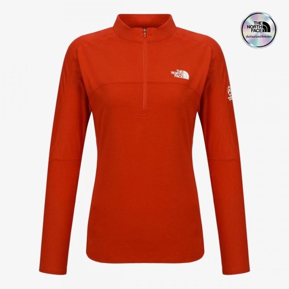 The North Face Long Sleeve Sweatshirt Red Nt7ls00d RED/090