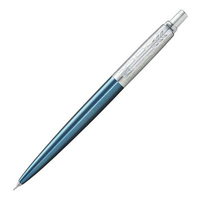Parker Jotter Druckbleistift mit Kette Wasserblau Sondergeschenk Offizielles Produkt Nummer 2205518 Kette, CT, Edition, 0,5mm, In Schachtel, Importiert,