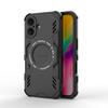 Hard Armor Case For iPhone 16 Magnetic Adsorption Wireless Charge Cover For iPhone 16 15 Pro Max 16e Case For iPhone 16e Case