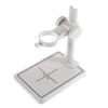 A44Z-Microscope Stand With Scale Adjustable Stand Holder Bracket Large Base Microscope Endoscope Holder Stand