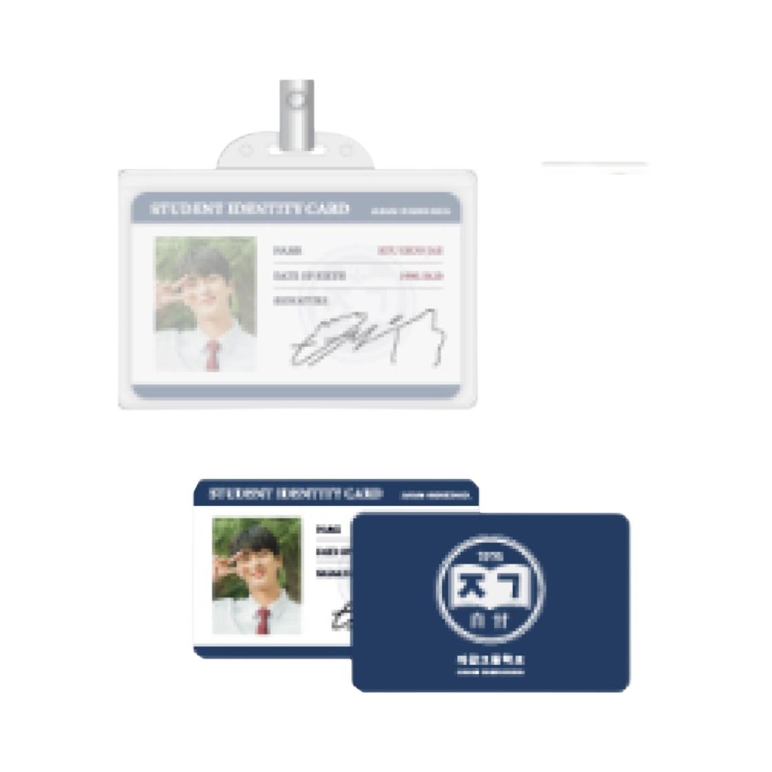 Lovely Runner Jagang High School Student ID Card & ID Photo Set Ryu Seonjae ONE SIZE