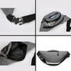 Riñonera Multifuncional para Hombre/Mujer Gran Capacidad Resistente al Desgaste Deportes al Aire Libre Cartera para Móvil Riñonera Bolsa para Cajero de Negocios