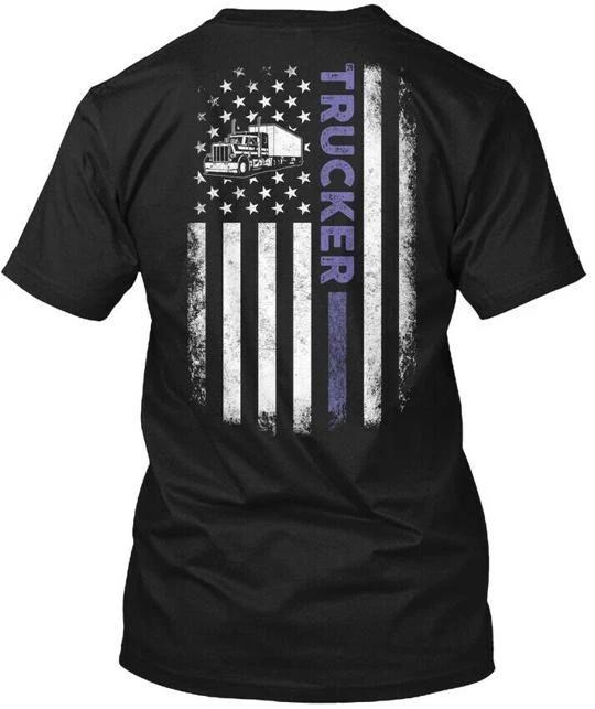 Trucker - T-Shirt Made in the USA Size S to 5XL S