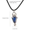 Genshin Impact Gardiens de la Lumière Flin Cosplay Pendentif Anime Kyryll Chudomirovich Flin Métal DIY Collier Sac à Dos Cadeaux Halloween