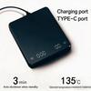 3kg/0.1g High-precision Electronic Coffee Scale with Timer LED Display USB Charging Professional Kitchen Scale Coffee Tools