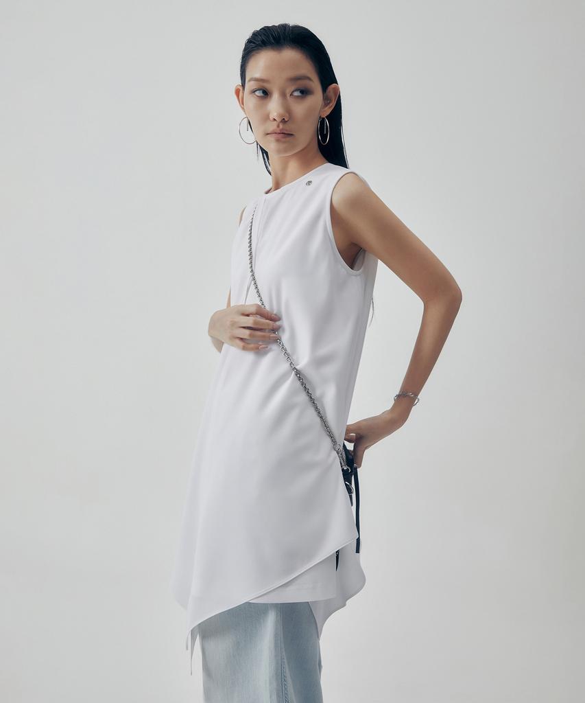 Teulimingbeodeu Soa Double Layered One-Piece [ White ]
