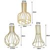 Flower Arranging Test Tube Vase Hollow Frame Removable Tube Decorative Hydroponic Vase Iron Flower Arrangement Vase