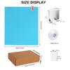 Big Size Acrylic Mirror for Bathroom Shower Unbreakable Fogless Fog Free Travel Size Washroom Accessory Shaving Mirror