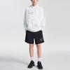 Li Ning Wade Series Letter Print Pattern Loose Reflective Shorts Men shorts Black AKSR217-1