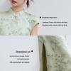 VICTORIA&VERA New Chinese Style Bamboo Print Qipao Dress