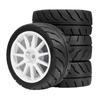 Remote Control Model Rubber Car Supplies Beadlock Wheel Mud Terrain Tires Set Wheel Tires Detachable Fine Car Parts