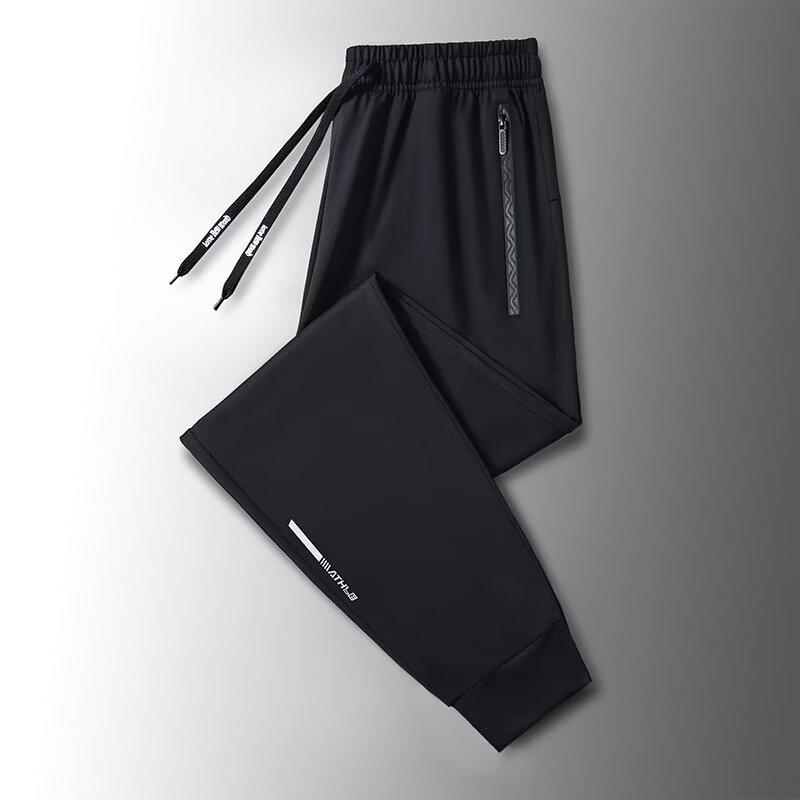 

Versatile casual pants men s loose straight casual pants trendy men s leggings Versatile Port L чёрный