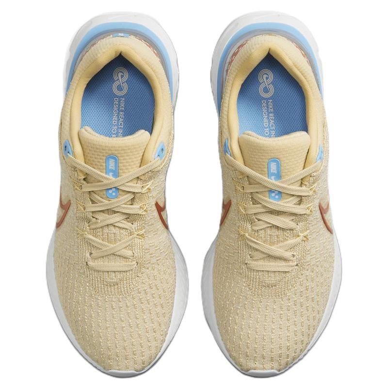 Nike React Infinity Run Flyknit 3 'Sesame Metallic Copper' Women's Sneakers DX1937-200