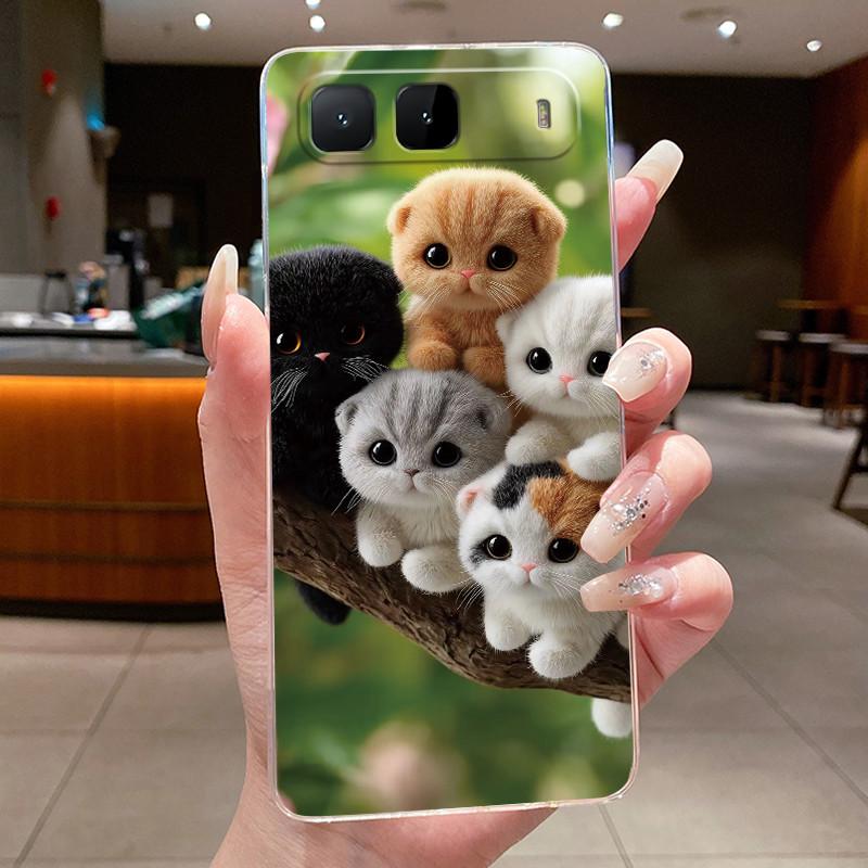 Casing For Infinix Hot 60i 5G X6730 Luxury Dragon Cute Cool Boys Girls Soft silicone Phone Case Back Cover Transparent TPU Shell