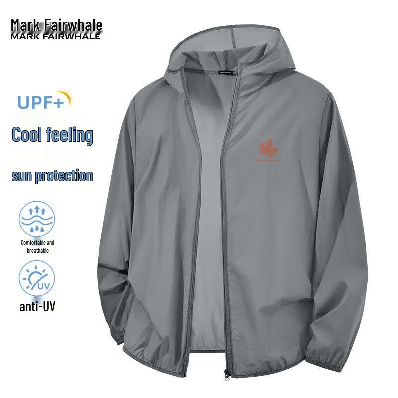 Mark Fairwhale Herren Sommer Kapuzen-Sonnenschutzjacke