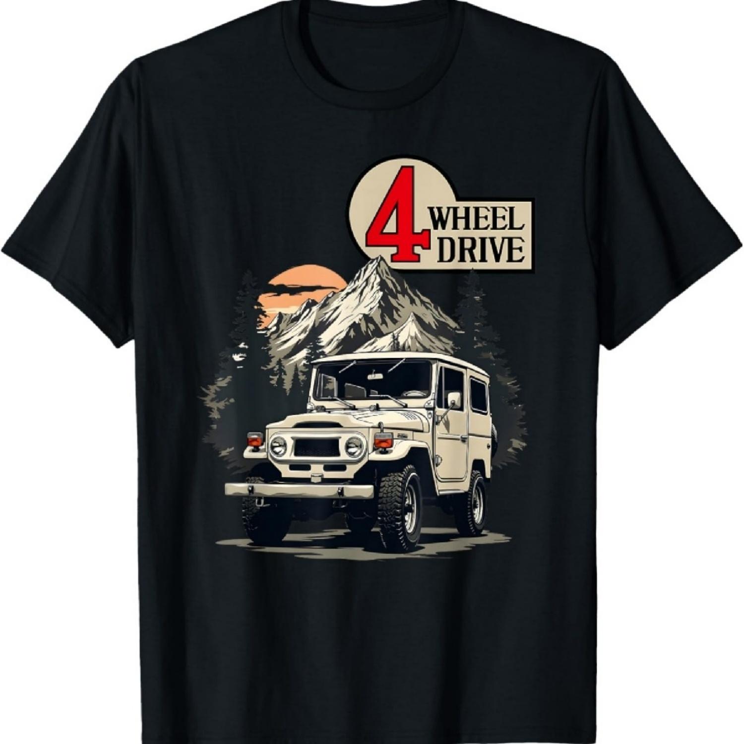 

40 Series Cruiser Mountain Offroad 4 Wheel Drive 4wd FJ T-Shirt XXXXXL